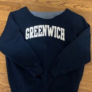 Greenwich Navy Blue Sweatshirt